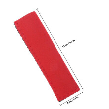 Neoprene Ice Pop Sleeves, 12 Pack, Red, Reusable, Fits Most Ice Sticks Yogurt Bars