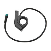 Mini compteur LCD pour vélo électrique, connecteur étanche à 5 fils, compatible avec les contrôleurs de la série KT, noir, étanchéité IP56