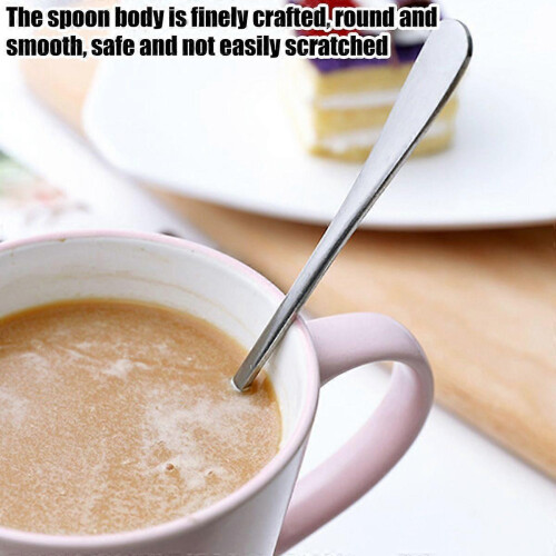 Stainless Steel Long Handle Iced Tea Spoon for Bar Restaurant Home