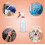 Empty Spray Bottles 16oz 2 Pack, Adjustable Nozzle, No Leak and Clog, HDPE Plastic 3
