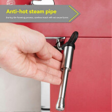 Coffee Maker Steam Nozzle Kit, Stainless Steel, compatible with Delonghi EC685, Includes Single and 3 Holes Tips