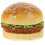 Fake Burger Model Lifelike Simulation Bakery Display Photography Prop 2