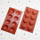 Muschelförmige Silikon-Backform für Muffins, Kuchen, Pudding, Eiswürfel, Brownies 5