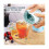 Cylinder Silicone Ice Cube Mold, Press-Type 3D Ice Lattice, 2PCS Stackable for Refrigerator 1