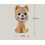 Nodding Dog Car Dashboard Decoration with Resin Flocking Technology 2