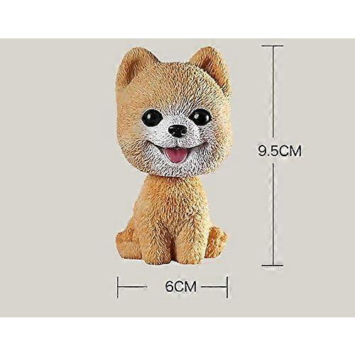 Nodding Dog Car Dashboard Decoration with Resin Flocking Technology 1