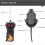 Wireless Remote Control Cat Toy, 7.5m Control Range, Flocking Simulation Mouse, Rubber Wheels 2