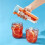 Bottle Ice Cube Tray with Lid Easy Release Ice Mold for Coffee Juice 6