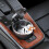 Car Ashtray for Cup Holders with Secure Lid, Detachable Smell Proof Small Trash Receptacle 2