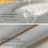 Extra langer Duschvorhang 180x210cm Beige-Creme, Leinenstruktur, Polyester, wasserabweisend 2