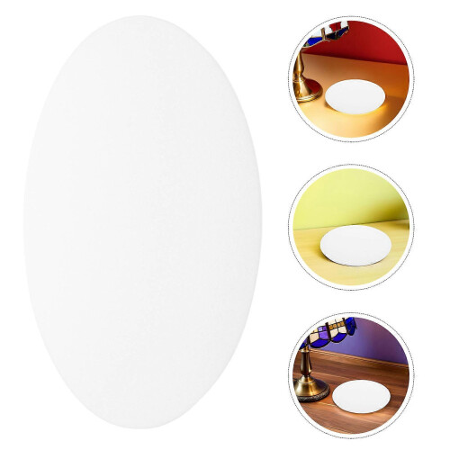 Ceiling Lamp Diffuser Panel, Acrylic, 37.5cm/14.74" Round, Compatible with LED Ceiling Fixture 1