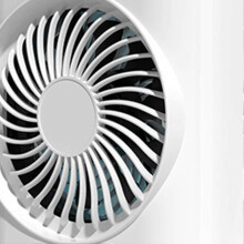 Evaporative Air Cooler, 3 Wind Speed Portable Swamp Cooler, 1L Large Capacity Water Tank, Low Noise for Home Bedroom Office