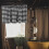 Zwart-Wit Geruit Valance Voor Keuken Polyester Decoratief 8