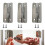 Reinforced Cooler Hinges compatible with Igloo Ice Chests, Rust Resistant Stainless Steel Replacement Set 1