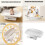Pet Scale for Puppies and Small Animals with Removable Tray, Unit Conversion, LCD Display 2