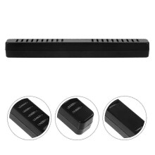 Cigar Humidifier Moisturizing Bar, Black, ABS and Sponge, 16x1.7x1.5cm, for Cigar Box Humidor