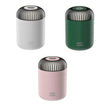 Humidifier 500mL Portable Desktop Air Humidifier, Quiet Operation, 2 Spray Modes, Colorful Light, 30-40mL/h Spray Volume for Bedroom