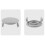 4Pcs Spool Caps compatible with Ryobi One+ 18V 24V 40V Grass Trimmer AC14HCA, ABS Material Replacement Spool Cap 5