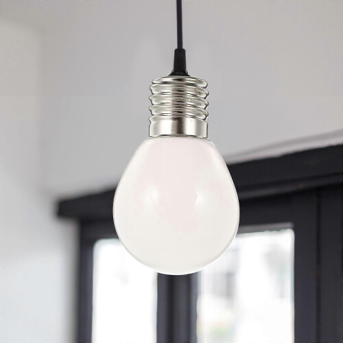 E17 Light Bulb 3W 2700K Warm White Glass Dimmable Bulb for Home Replacement 2