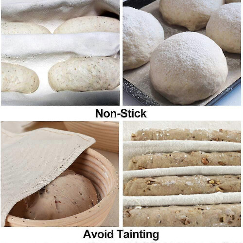 Baking Cloth Linen Professional Proofing Dough Fermentation Cloth Natural Cotton 2