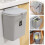 Compost Bin 2.4 Gallon Wall Mount Under Sink Hanging Lid Odorless Kitchen 1