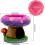 Mushroom Ashtray with Storage for Cigarettes and Cigars, Polyresin, 3.35" Tall 3