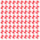 100St Polyester Strik Rood Voor Feestelijke Handgemaakte Decor 10