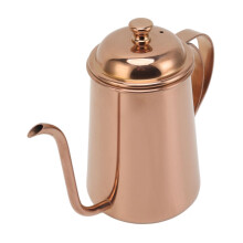 Pour Over Coffee Kettle, 650ml, Thickened 304 Stainless Steel, Gooseneck, 445g