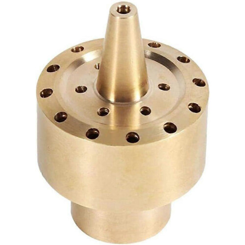 Messing-Springbrunnendüse für Teiche und Pools mit parabolischem Sprinklerdesign