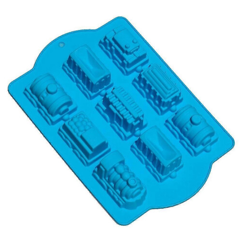 Silicone Train Cake Mold Non-stick Baking Pan for Chocolate Pastry Dessert 2