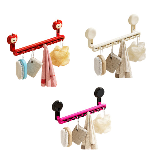 Strong Suction Cup Hook For Kitchen Bathroom Door Storage ABS-3 1