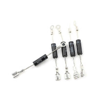 5 Pieces CL01-12 High Voltage Diode Rectifier, compatible with Microwave Oven Induction Cooker