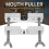 Mouthpiece Puller Tool Compatible with Brass Instruments Adjustable Jaws Portable Silver Metal 3