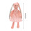 (Pink, 35cm) Soft Bunny Plush Pillow for Kids - Cute Gift 3