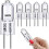 G4 Halogen Bulb 10W 12V Warm White Dimmable 150 Lumens G4 Socket Bulbs 10 Pack 1