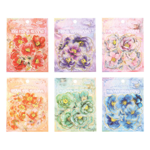 Autocollant décoratif de Scrapbooking,-Rêve bleu et blanc 1