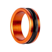 Alloy Cable Ring Fast Cutting Anti-Slip Protect Hands/Fishing Reel Tighten the Leader Knot Fishing Tools Orange