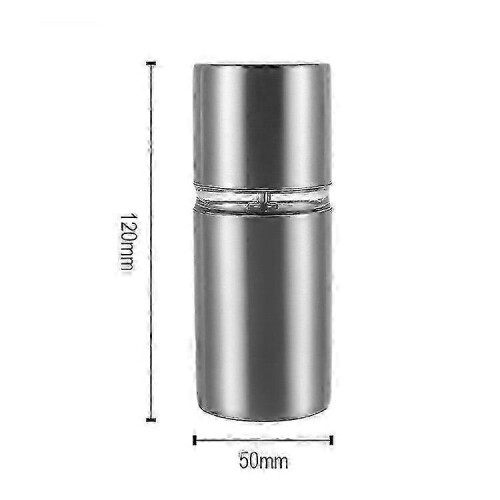 Nutmeg Mill with Airtight Storage Container, Extra Sharp Stainless Steel Grinder for Fine Powder 2