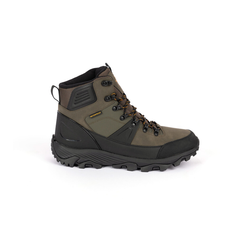 Trespass (8, Olive) Mens Waterproof Walking Boots Conrad