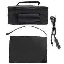 Portable Car Microwave Oven 12V 90W Electric for Truck Drivers Business Travelers