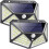 Solar Security Lights Outdoor 162 LED Wireless Motion Sensor Wall Lamp IP65 Waterproof 3 Lighting Modes 1