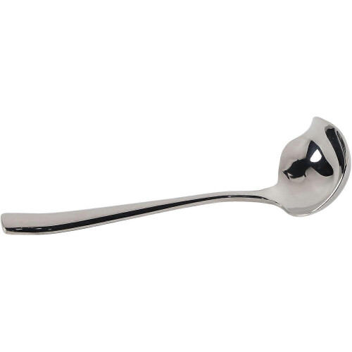 Stainless Steel Soup Ladle with Spout for Precise Pouring, Kitchen Serving Tool