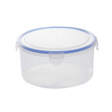 Food Storage Containers, BPA Free, Food Grade PET+PE, Large Capacity, Rectangle and Round Sizes for Kitchen Organization