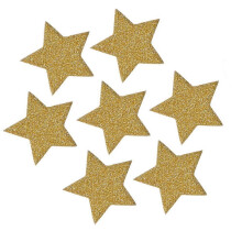 Glitzernde Sternen-Tischdekoration für Hochzeiten, Babypartys und Abschlussbälle, 200 Stück, 30 mm, golden
