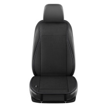 12V Cooling Seat Cover with 16 Fans for Car SUV, Breathable Ventilated Ice Silk Material, Black