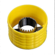 Stripper Cob Thresher, PP and Stainless Steel, 7.3*4.8 cm, Yellow, Portable Corn Kernel Stripping Tool Kit