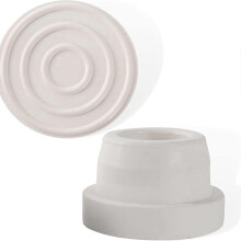 Stoßdämpferkappen aus Gummi, 2er-Pack, 48 mm (1,9 Zoll), für Leiterrohre von eingelassenen Pools, Schutz der Poolfolie