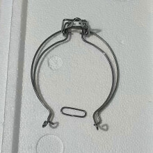 10pcs Stainless Steel Wire Buckle Spring Clamp Holders, Airtight Sealing Jars Accessories for 500ml+ Glass Storage Containers