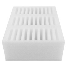 Phone Storage Box with Multi-Grid Foam Organizer for Phones and Small Items, 36x28x11cm
