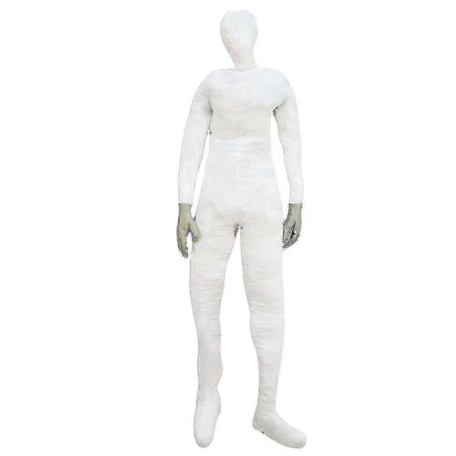Adjustable Soft Stuffed Bendable Mannequin for Horror Halloween Decoration and Display